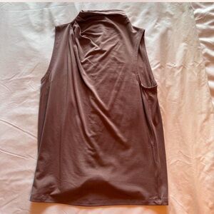 Aritzia Babaton cowl neck sleeveless blouse